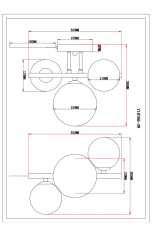 Бра Moderli Renny V10786-3W