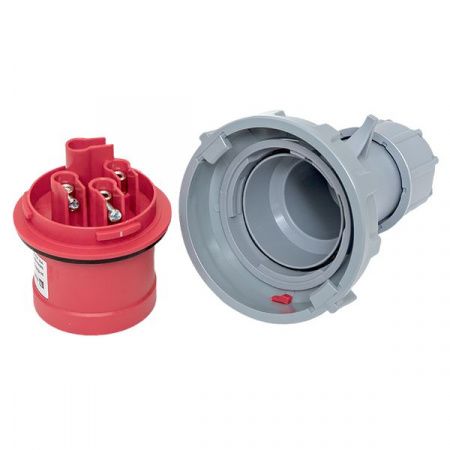 Вилка переносная 0242 3Р+РЕ 32А 380В IP67 EKF PROxima