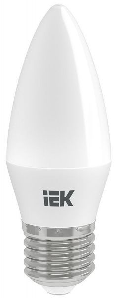 Лампа светодиодная C35 свеча 5Вт 230В 4000К E27 IEK