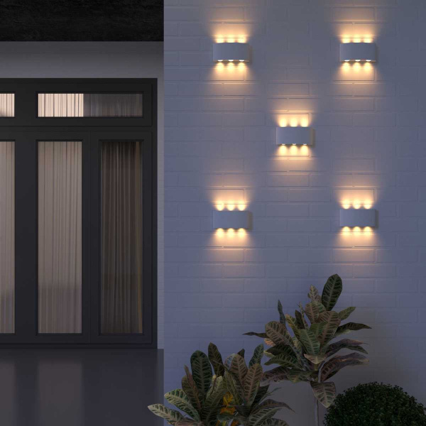 Уличный настенный светодиодный светильник Elektrostandard 1551 Techno LED Twinky Trio a038420