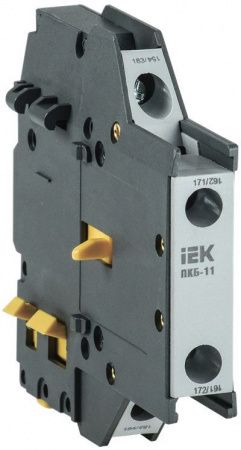 Контакт боковой дополнительный ПКБ-11 1NO+1NC IEK