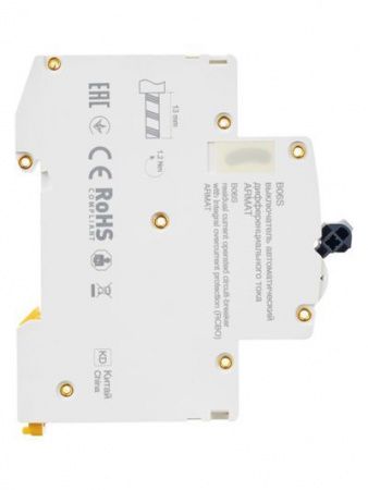 ARMAT Автоматический выключатель дифференциального тока B06S 1P+NP C25 30мА тип A (18мм) IEK