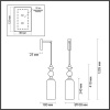 Бра Odeon Light Classic Candy 4861/1WA