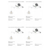 Бра Vitaluce V4258-0/1A