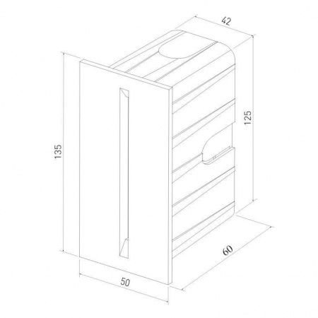 Встраиваемый светодиодный светильник Elektrostandard Step 8 40108/Led белый a055591