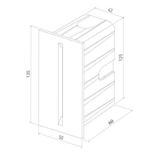 Встраиваемый светодиодный светильник Elektrostandard Step 8 40108/Led черный a055592
