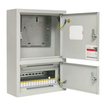 Щит учетно-распред. навесной ЩУРн-1/14 (Э) два отсека (БУР) (450x310x120) IP31 EKF PROxima