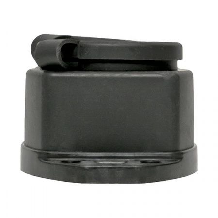 Роз. (колодка) двухмест. с защит. крышками каучуковая 230В 2P+PE 16A IP44 EKF Марс