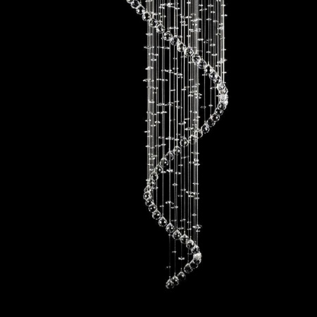 Каскадная люстра Artglass Spiral 600X2500 Chaos CE
