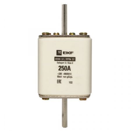 Плавкая вставка ППН-37 400/250А габарит 2 EKF