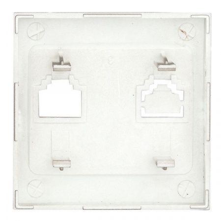 Валенсия лицевая панель розетки Phone 1-местная графит EKF PROxima