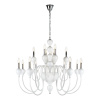 Подвесная люстра iLamp Lady 88003-10+5 WH