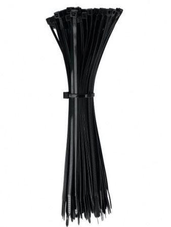 Хомут 3,6х200мм нейлон черный (100шт) IEK