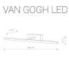 Подсветка для зеркал Nowodvorski Van Gogh Led 9347