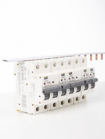 Шина соединительная типа PIN (штырь) 3Р 100А (1м) IEK