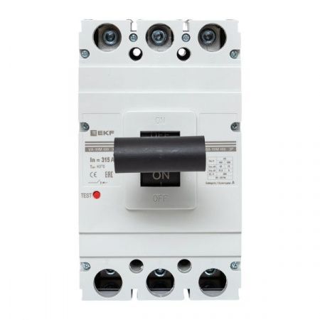 Выключатель автоматический ВА-99М 400/315А 3P 42кА EKF