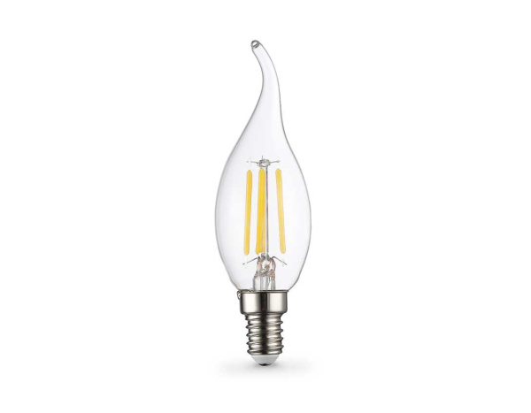 Лампа светодиодная Свеча на ветру CF35 11W 4000K Ambrella light Bulding 351124