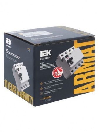 ARMAT Выключатель дифференциального тока R10N 4P 40А 30мА тип AC IEK