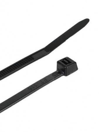 Хомут 4,8х200мм нейлон черный (100шт) IEK