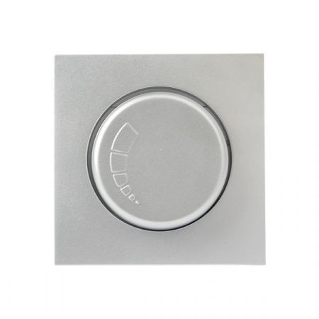 Валенсия лицевая панель светорегулятора 600W 220В сталь EKF PROxima