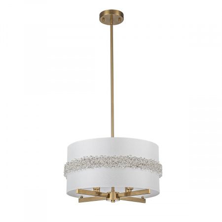 Подвесная люстра Indigo Effetto V13030/4R Brass V000514