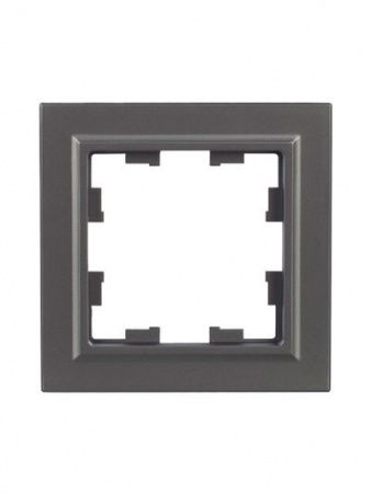 BRITE Рамка 1-местная РУ-1-БрС сталь IEK