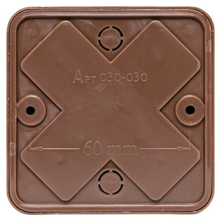 Коробка разветвительная КМР-030-032кг наружная (100х100х25) белая с клеммником EKF PROxima