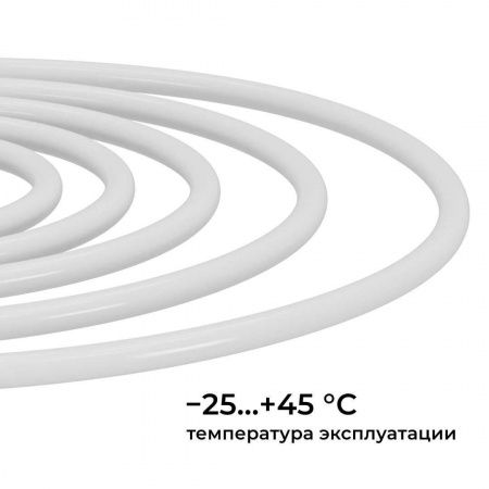Комплект светодиодного НЕОНа Apeyron 220В, 6Вт/м, зеленый, smd 2835, 144д/м, круглый,  d=14мм, 10м, IP65 (сетевой шнур, заглушка, крепеж - 10шт) 10-11