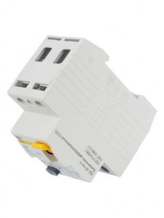 Выключатель дифференциальный (УЗО) ВД1-63 2Р 16А 30мА тип А IEK