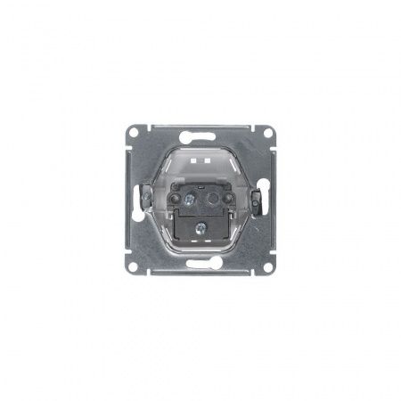 SCH Glossa Платина Роз. ТВ оконечн. 1DB, мех-м IP20 СП GSL001291