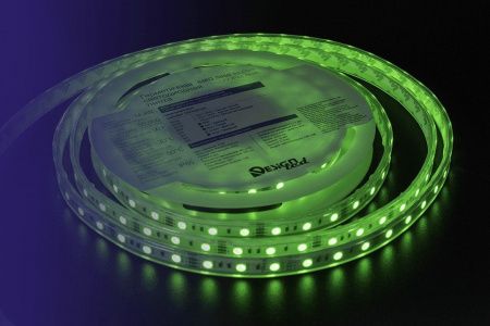 Светодиодная влагозащищенная лента DesignLed 14,4W/m 60LED/m 5050SMD разноцветный 5M 001489
