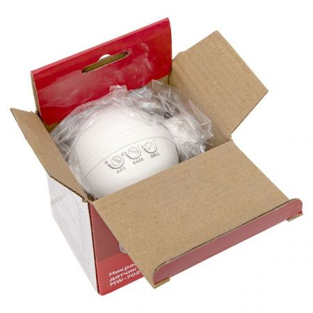 Микроволновый датчик движения бел. 1200Вт 180гр. до 15м IP44 MW-702 EKF PROxima