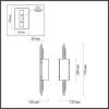 Бра Odeon Light Exclusive Margaret 5415/2W