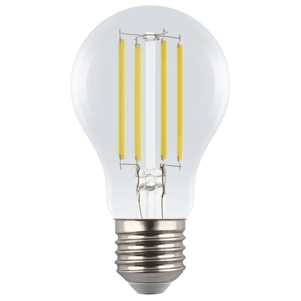 Лампа светодиодная Uniel E27 5W 3000K прозрачная LED-A60-5W/3000K/E27/CL GLY01TR UL-00011932