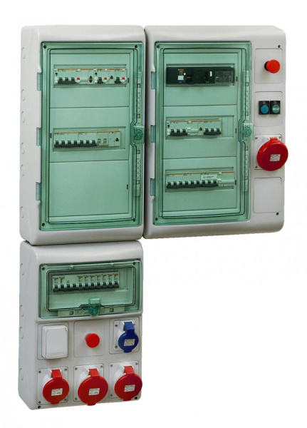 Бокс ЩРН-П-36 IP65  (3 ряда  по12М) пылевлагозащищенный  Kaedra SCH 13985