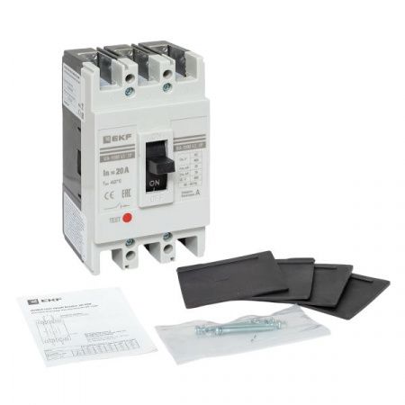 Выключатель автоматический ВА-99М 63/20А 3P 25кА EKF