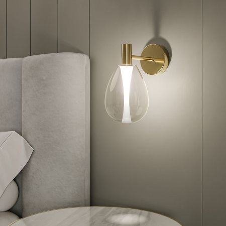 Бра Eurosvet Magma 60175/1 латунь