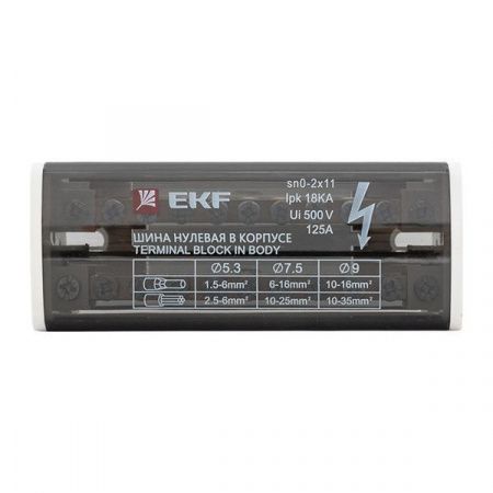 Шина нулевая в корпусе (2x11) EKF PROxima