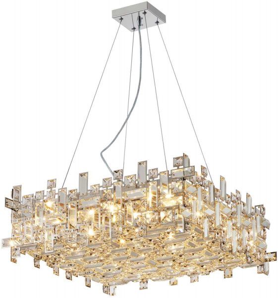 Люстра подвесная хрустальная 2171/09/10P Stilfort, серия Tetrix