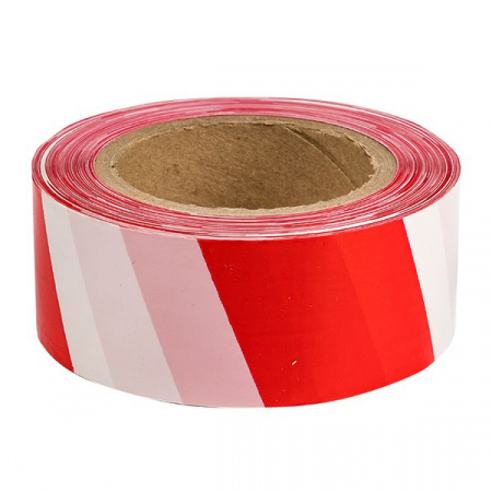Лента оградительная ЛО "Красно-белая" 50x250 EKF Basic