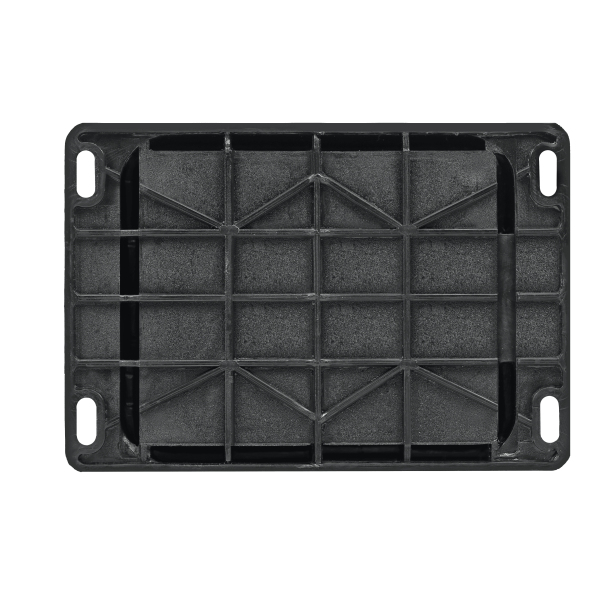 MultiSet Розетка 2К+З открытой установки каучуковая 16А/250В IP44 Красная