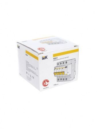 KARAT Дифференциальный автомат АД14 4P 25А 100мА тип AC IEK
