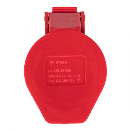 Розетка переносная 225 3Р+РЕ+N 32А 380В IP44 EKF