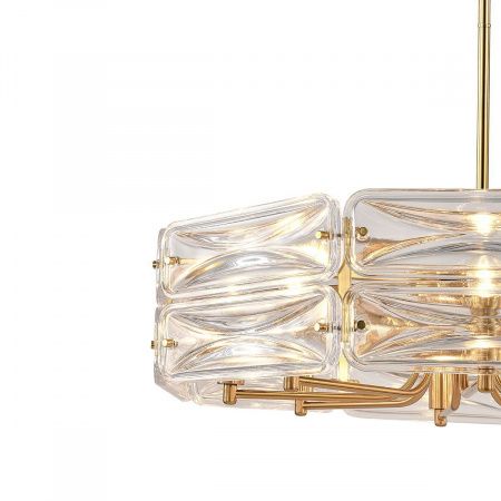 Подвесная люстра Indigo Zaffiro V12046/8P Brass V000499