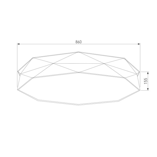 Потолочный светильник TK Lighting 6196 Kantoor Nature